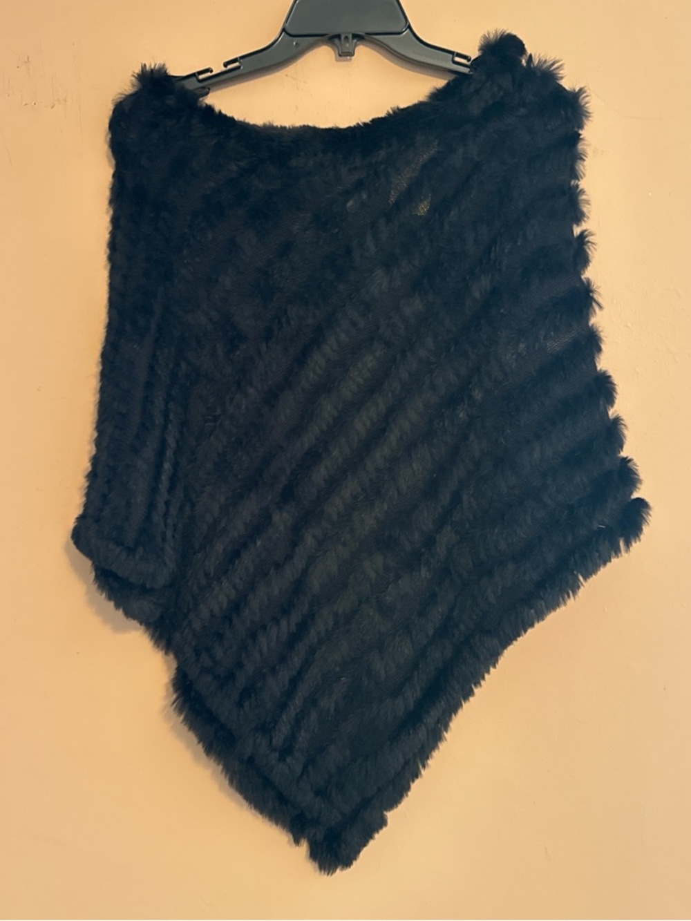 Wilson’s Leather Maxima Fur and Knit Poncho